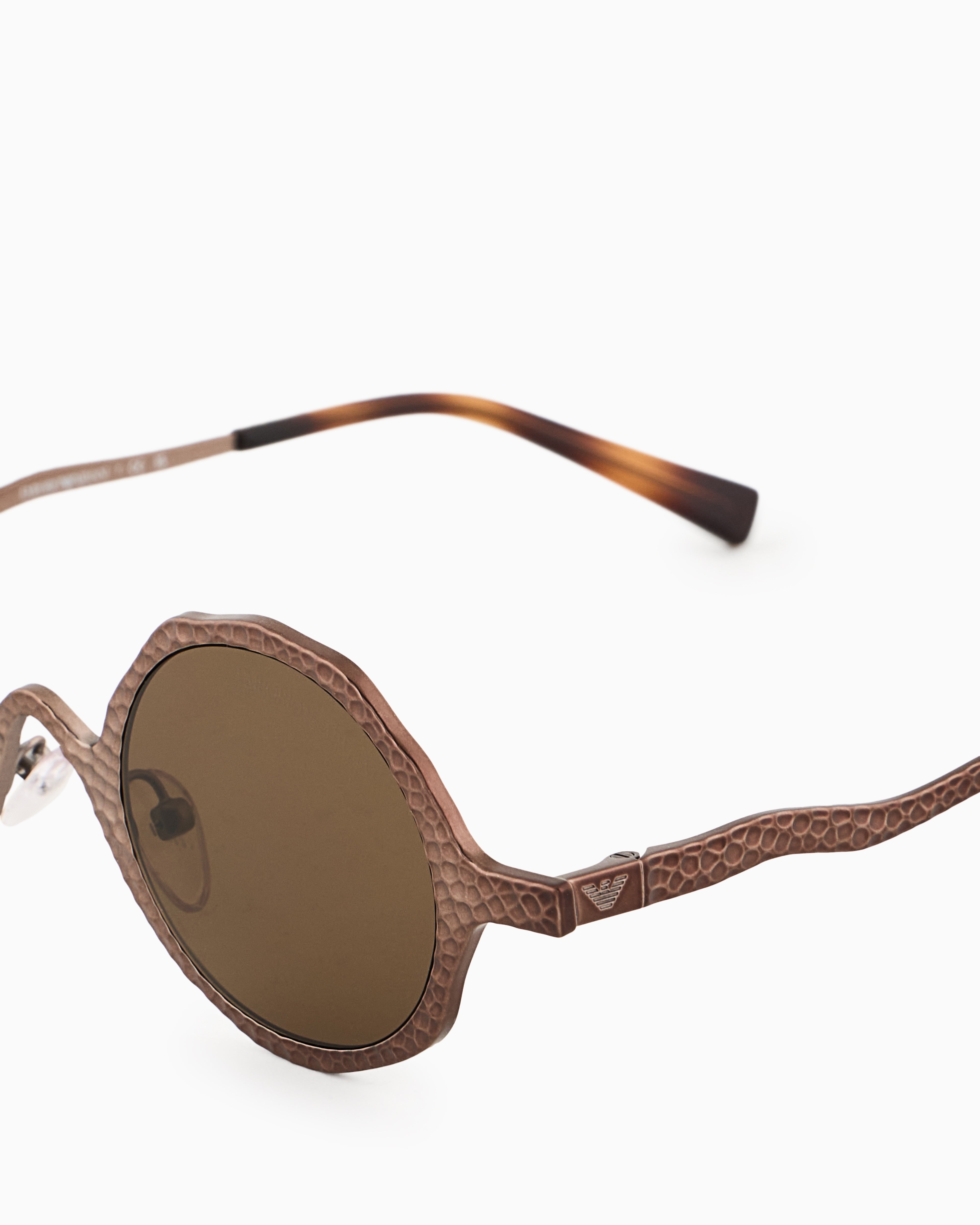 Emporio Armani Men’s round sunglasses