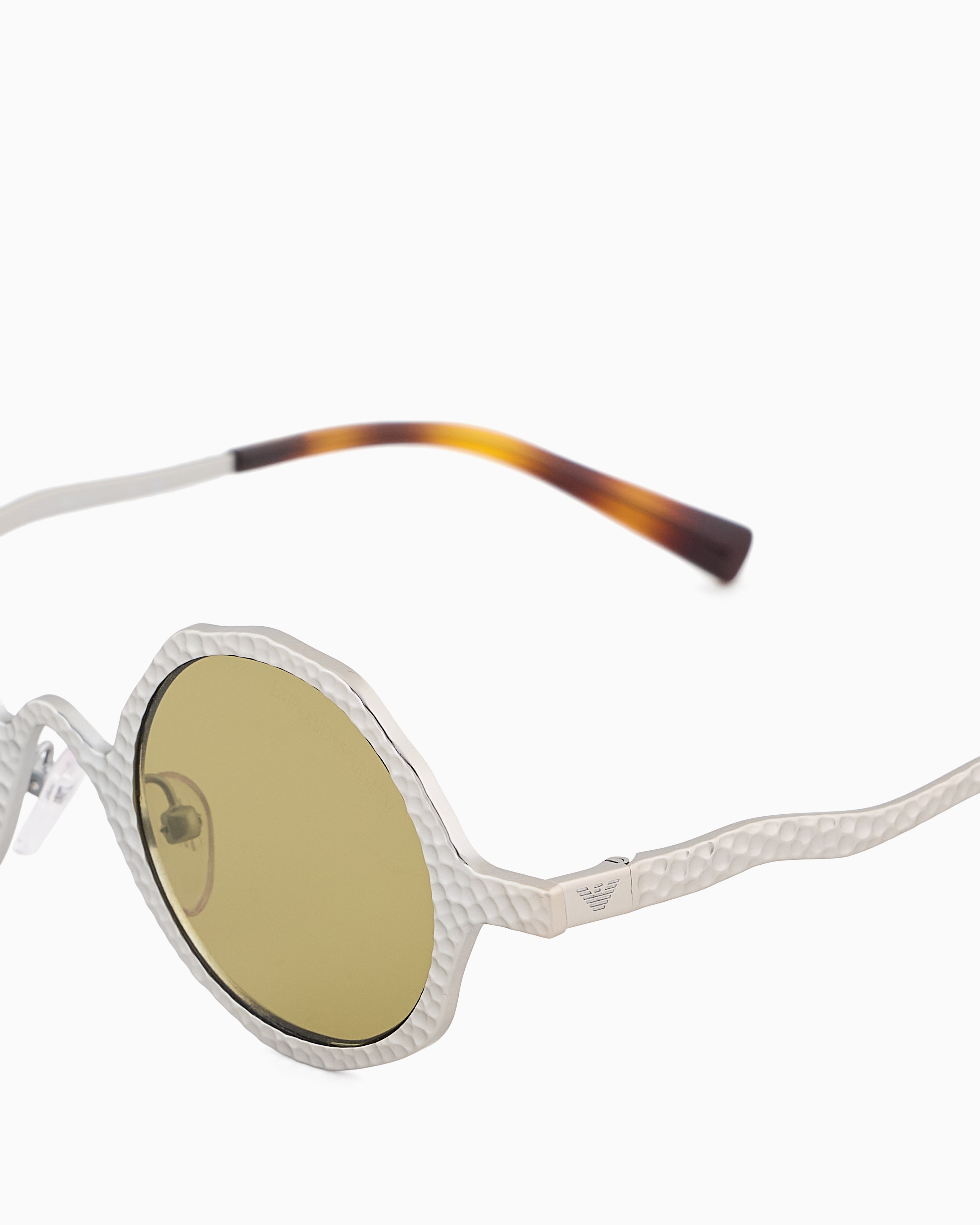 Emporio Armani Men’s round sunglasses