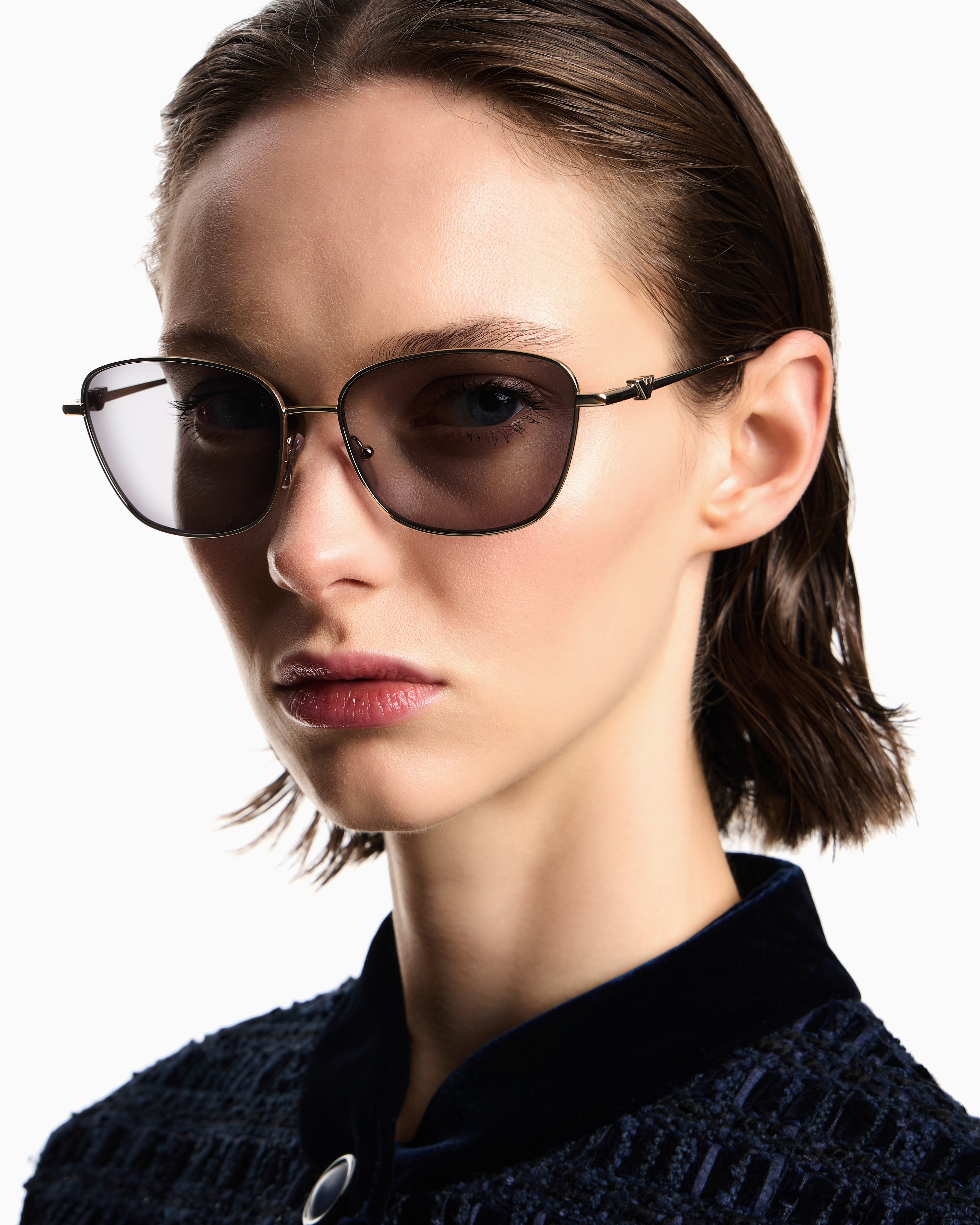 Emporio Armani Women’s irregular-shaped sunglasses