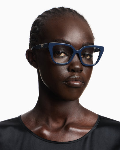Emporio Armani Women’s cat-eye frame