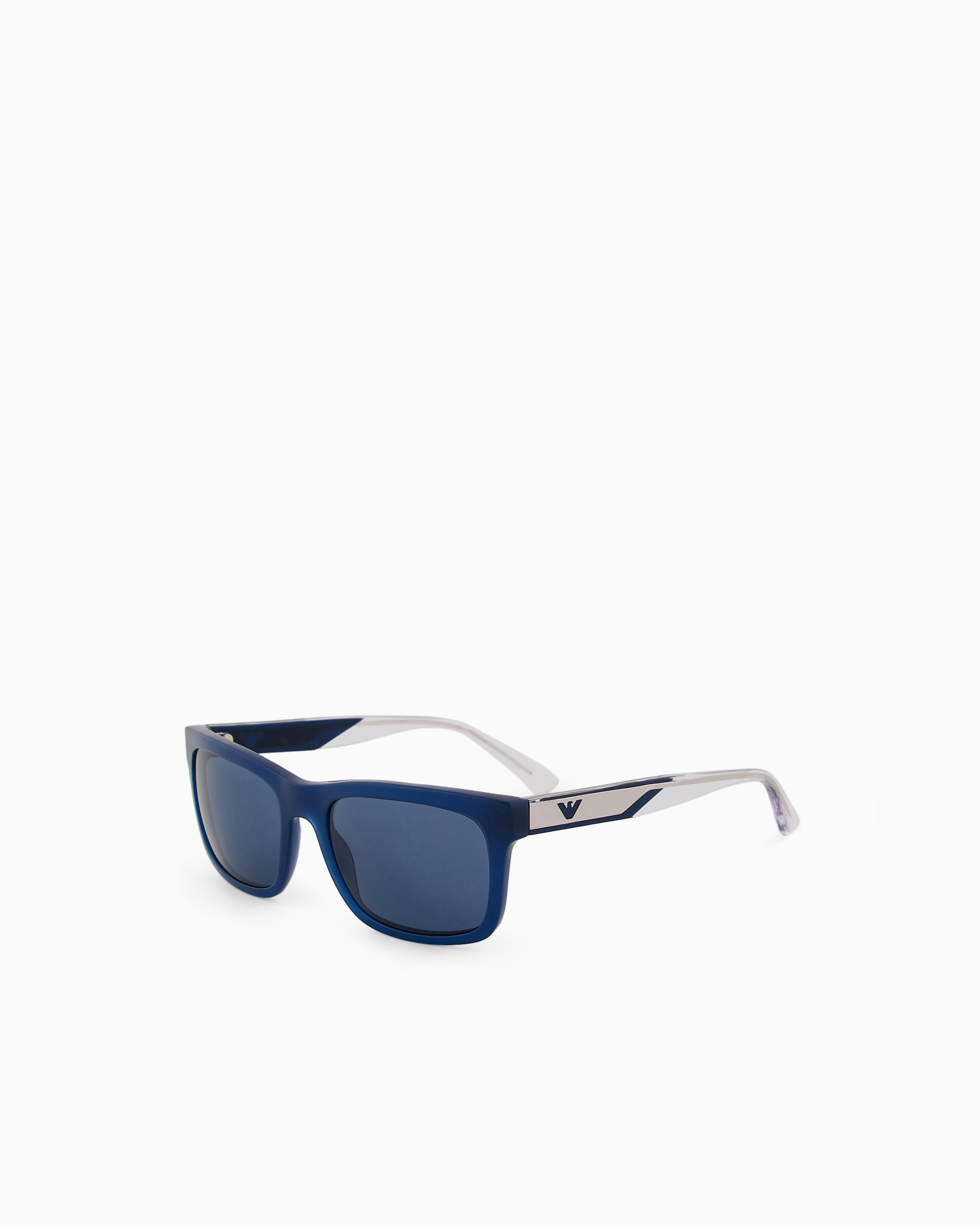 Emporio Armani Men’s rectangular sunglasses