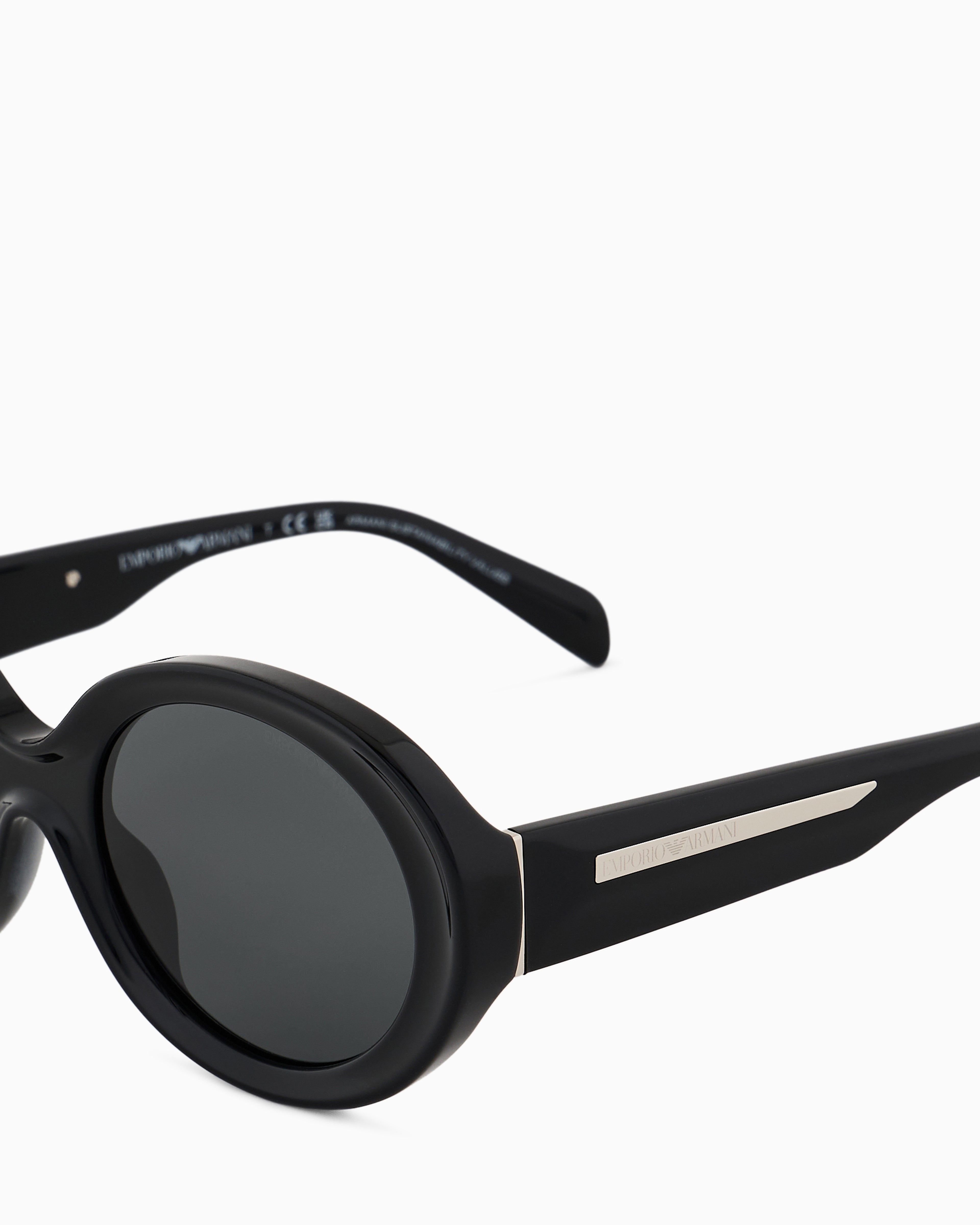 Emporio Armani Women’s oval sunglasses