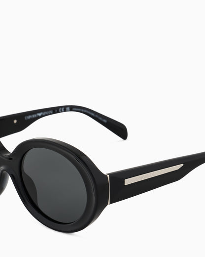 Emporio Armani Women’s oval sunglasses
