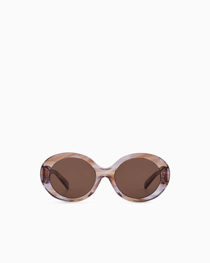 Emporio Armani Women’s oval sunglasses