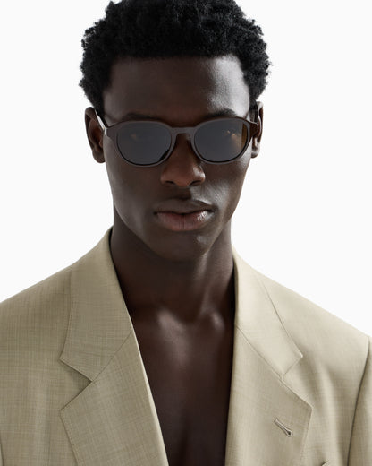 Emporio Armani Men’s panto sunglasses