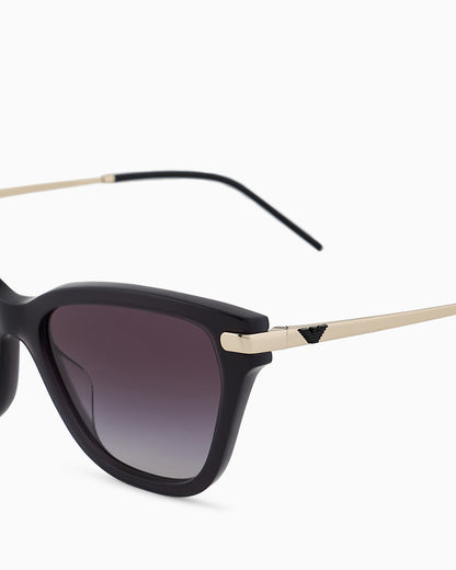 Emporio Armani Women’s Asian-fit cat-eye sunglasses