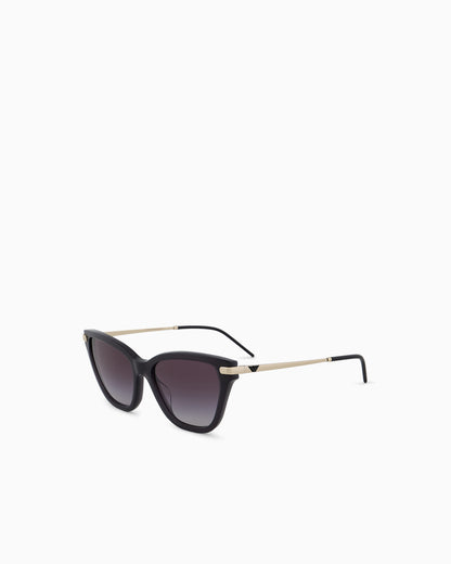 Emporio Armani Women’s Asian-fit cat-eye sunglasses