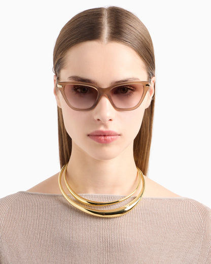 Emporio Armani Women’s cat-eye sunglasses