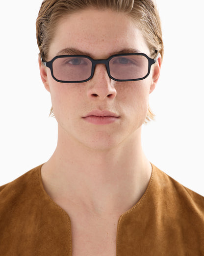 Emporio Armani Men’s rectangular sunglasses