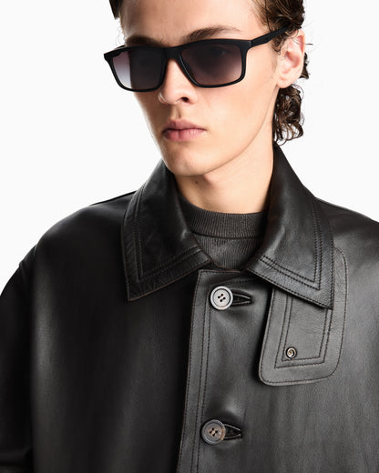 Emporio Armani Men’s pillow sunglasses