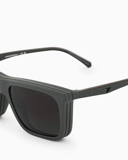 Emporio Armani Men’s square sunglasses