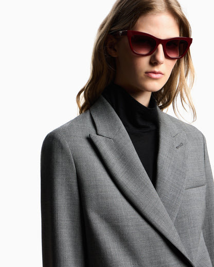 Emporio Armani Women’s cat-eye sunglasses