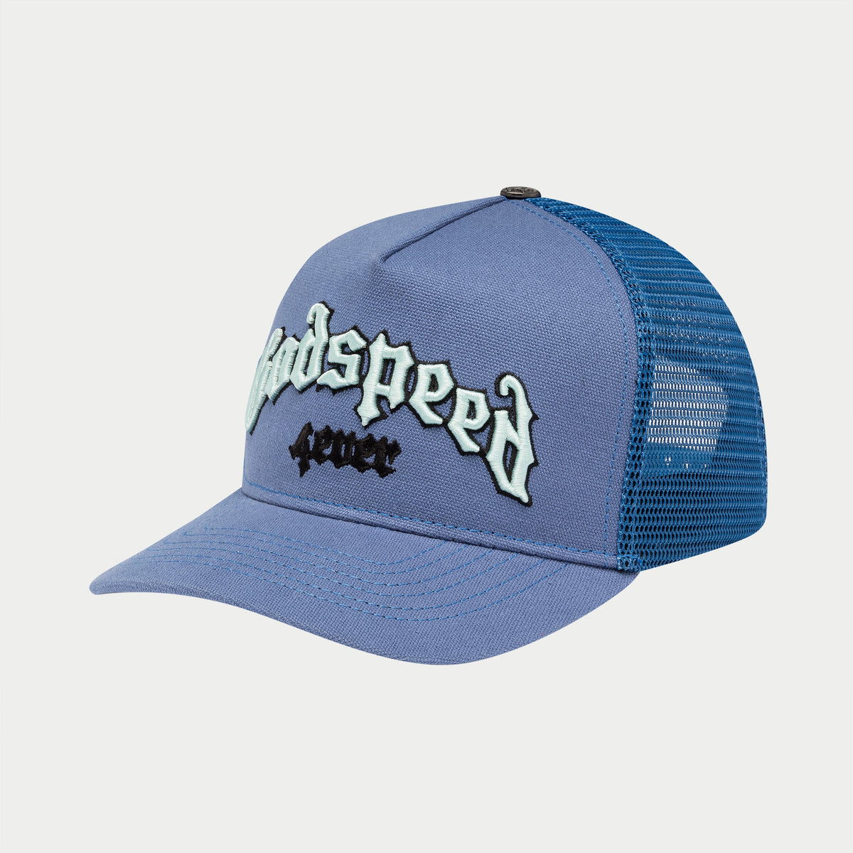 Godspeed Gs Forever Trucker Hat (Triple Blue)