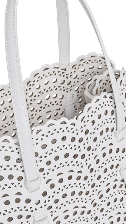 Alaïa Mina 25 Bag In Perforated Vienne Calfskin
