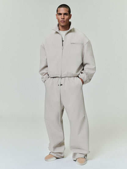 Essentials Bonded Canvas Jacket Timber