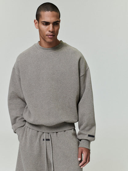 Essentials Classic Fleece Crewneck Homestead Heather
