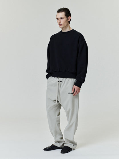 Essentials Classic Fleece Crewneck Abbey Stone