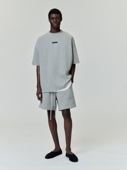 Essentials Classic Fleece Sweatshort Concrete Heather