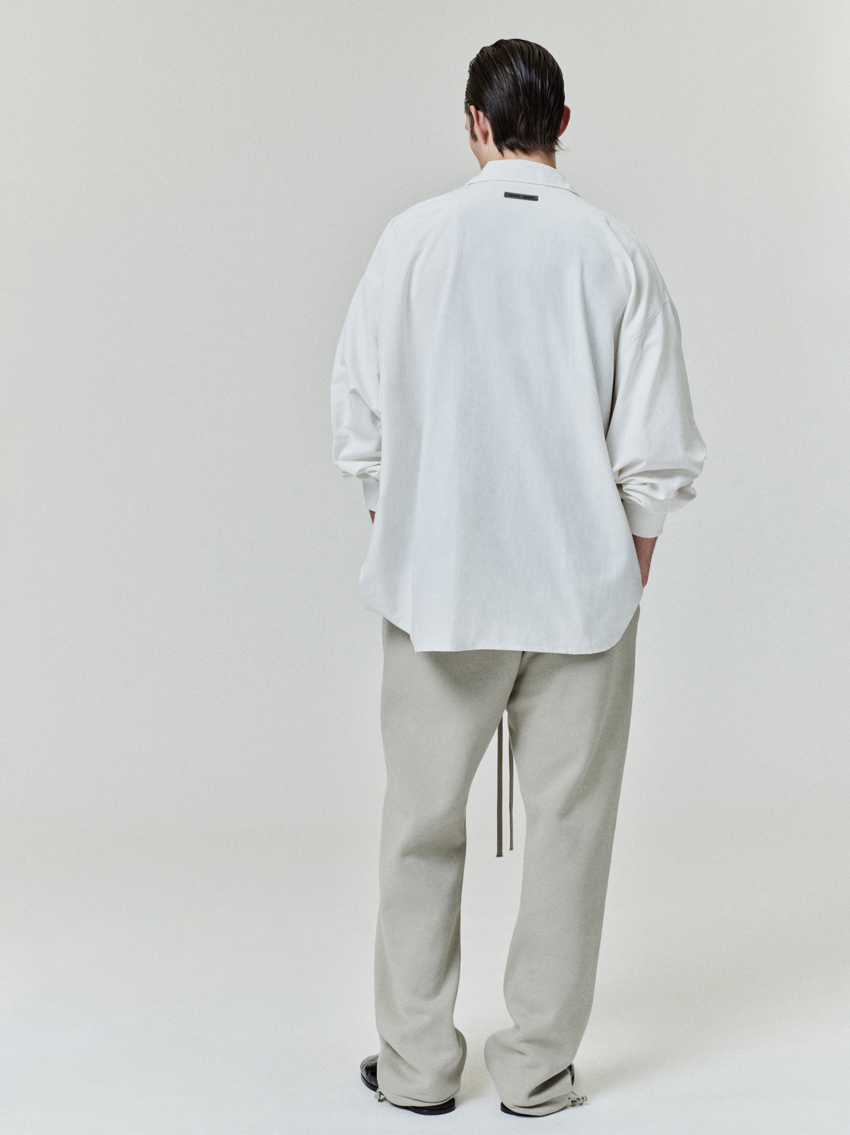 Essentials Oxford Shirt Cloud White