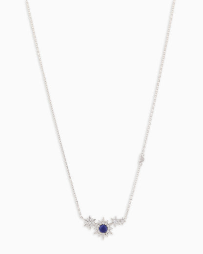 Emporio Armani  Sterling Silver Station Necklace