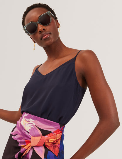 Ted Baker Elen Oversized Cat Eye Bow Detail Sunglasses Women's