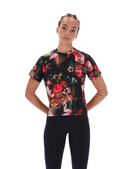 Ted Baker Elsie Floral Print Quick Dry Training Tshirt Women's