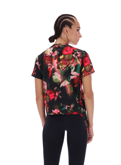 Ted Baker Elsie Floral Print Quick Dry Training Tshirt Women's