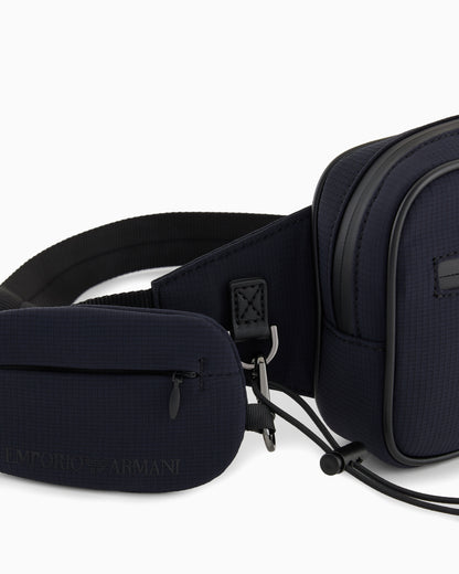 Emporio Armani Travel Essentials nylon belt bag