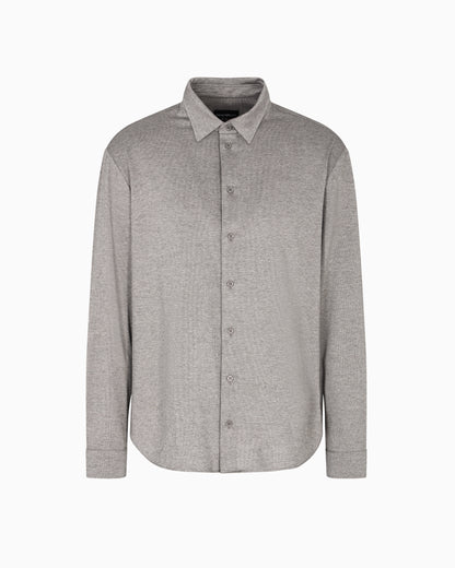 Emporio Armani Icon jaspé jersey shirt