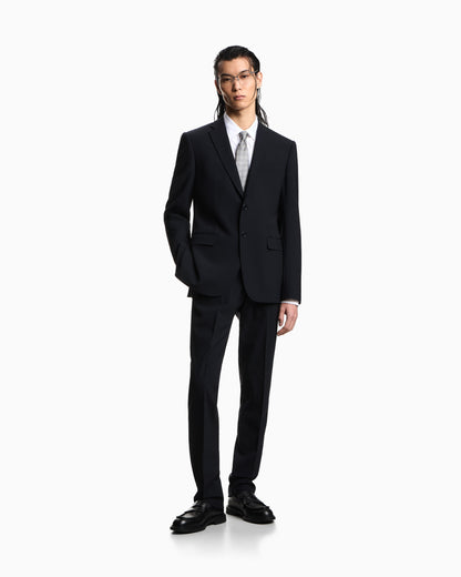 Emporio Armani Micro-textured fabric shirt
