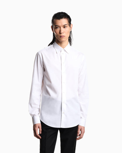 Emporio Armani Icon cotton poplin shirt