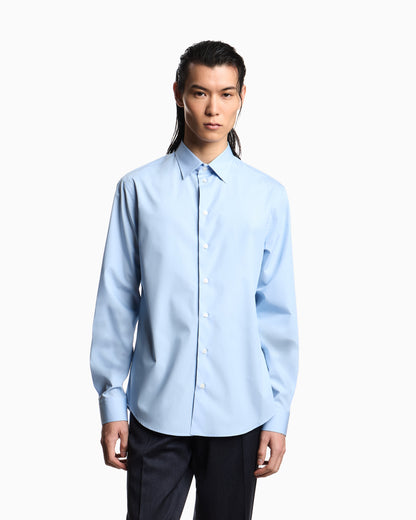 Emporio Armani Icon cotton poplin shirt