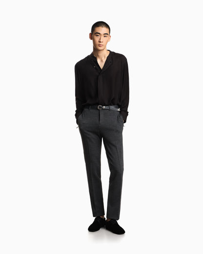 Emporio Armani 3D jersey knit trousers