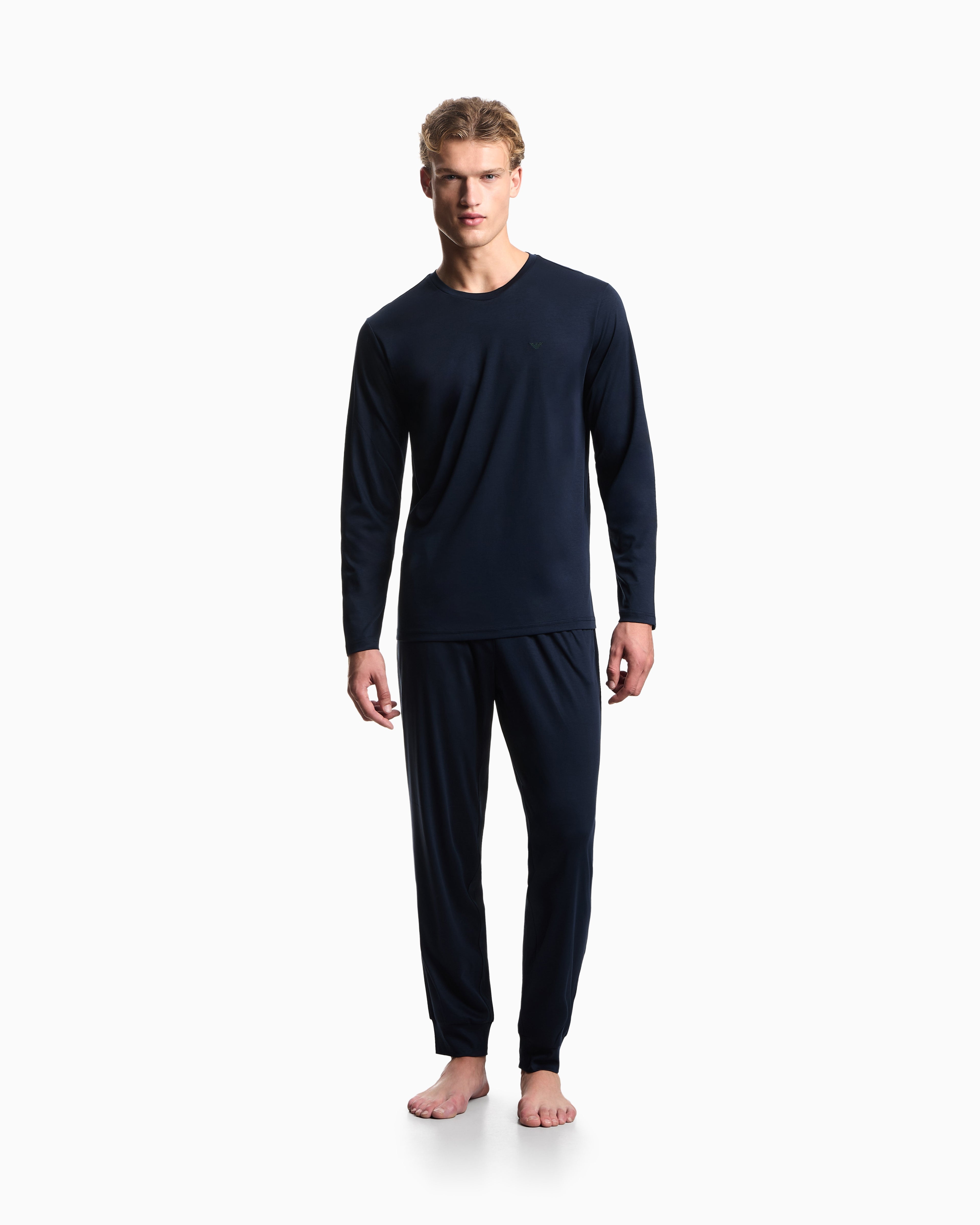 Emporio Armani ASV deluxe jersey pyjamas