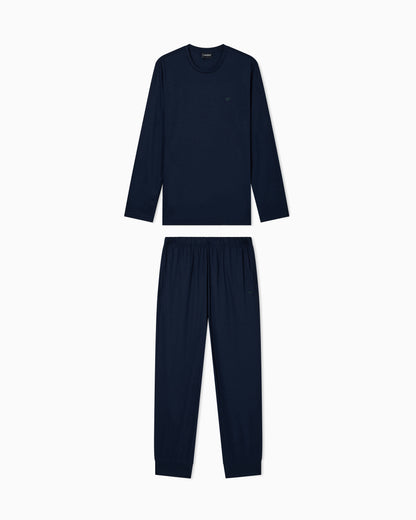 Emporio Armani ASV deluxe jersey pyjamas