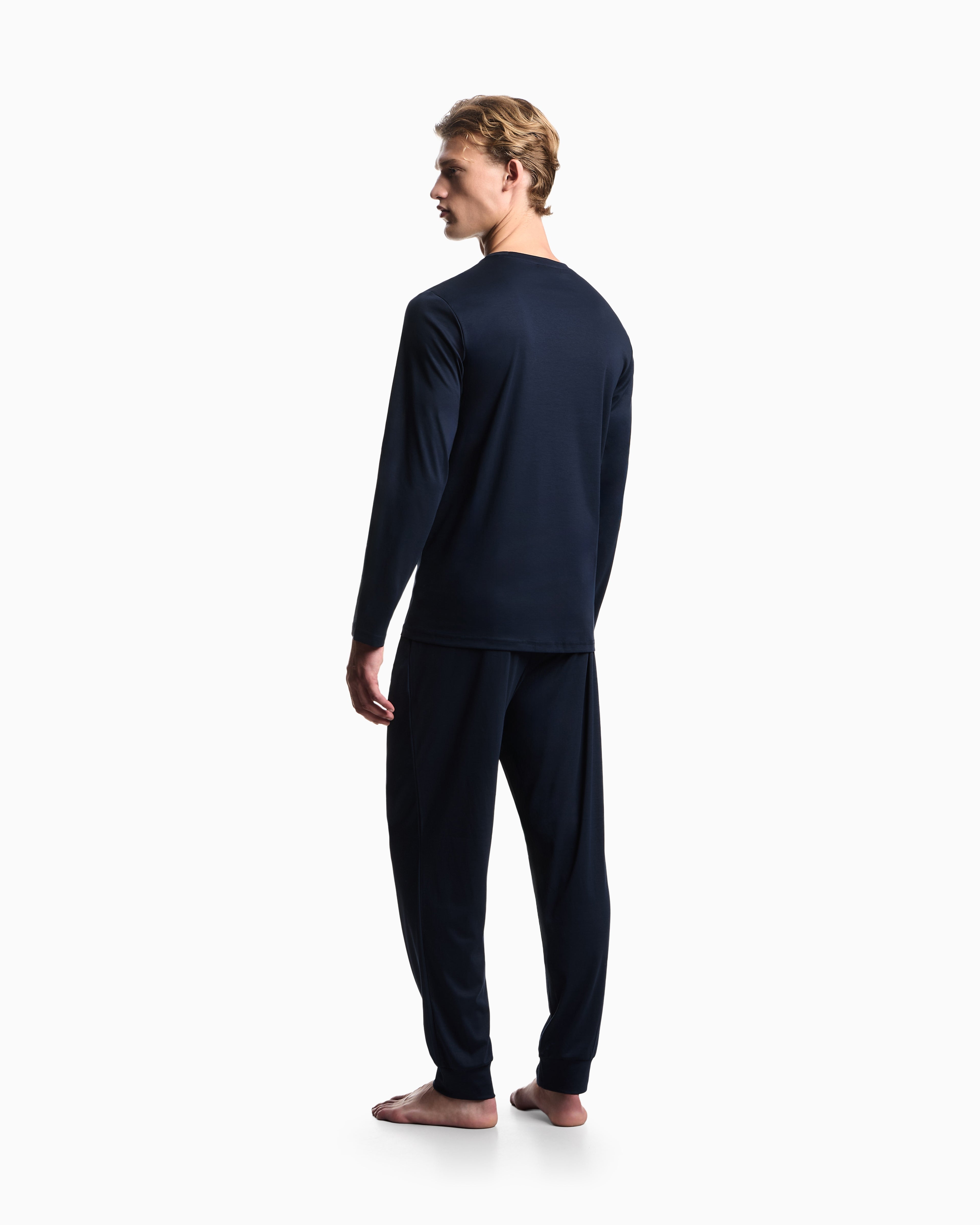 Emporio Armani ASV deluxe jersey pyjamas