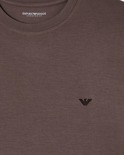 Emporio Armani Soft modal Bermuda short pyjamas