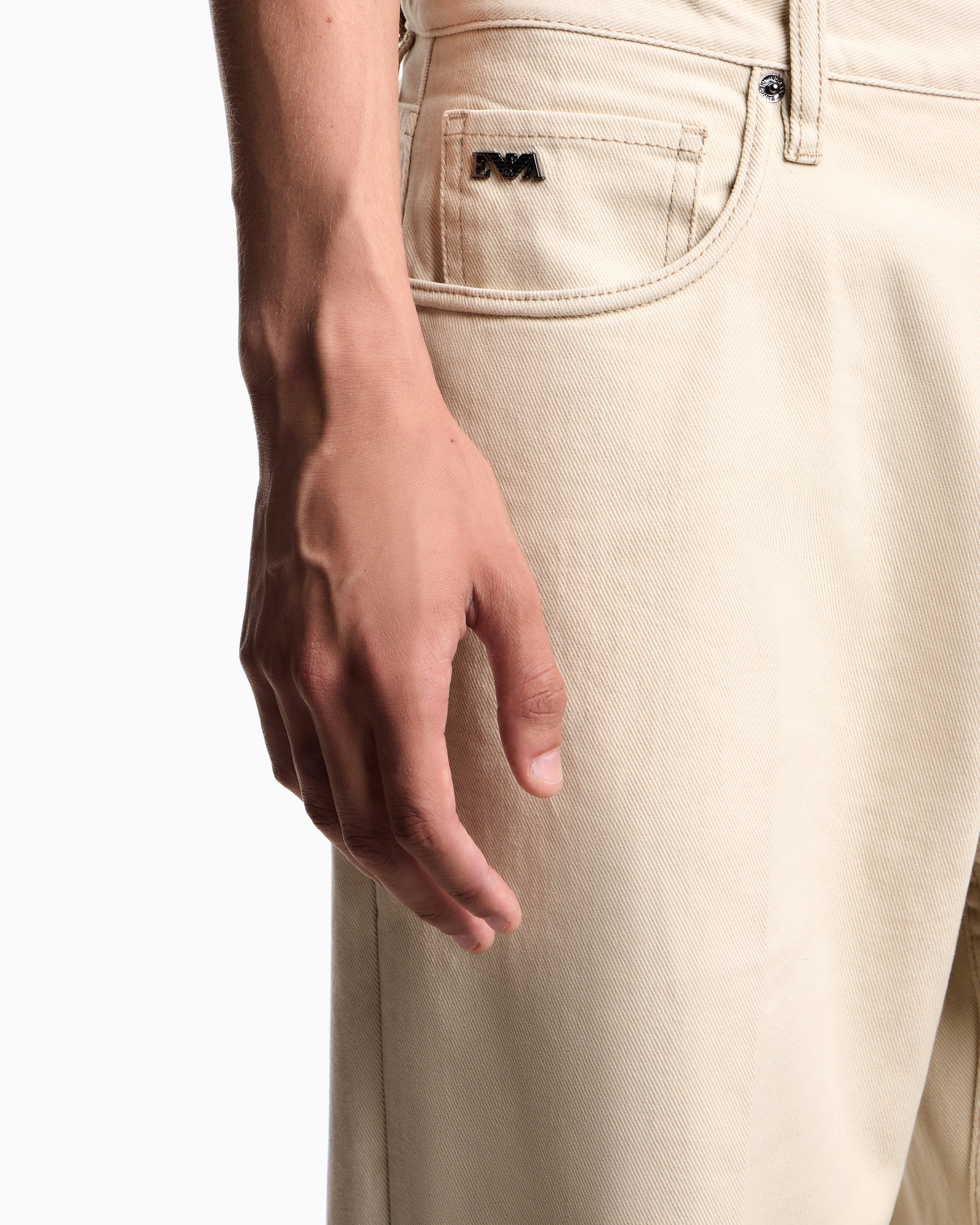 Emporio Armani J73 loose-fit jeans in cotton bull
