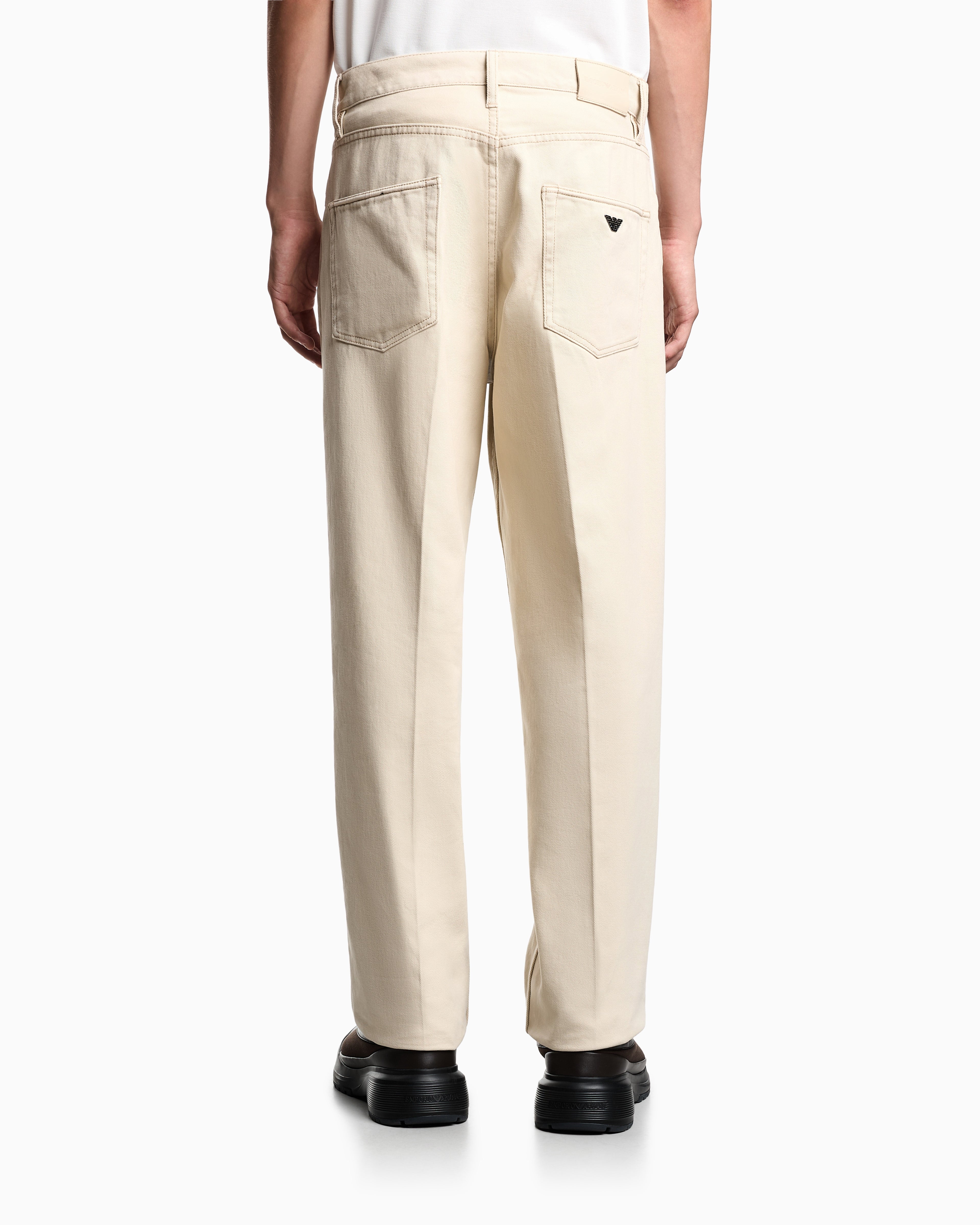 Emporio Armani J73 loose-fit jeans in cotton bull