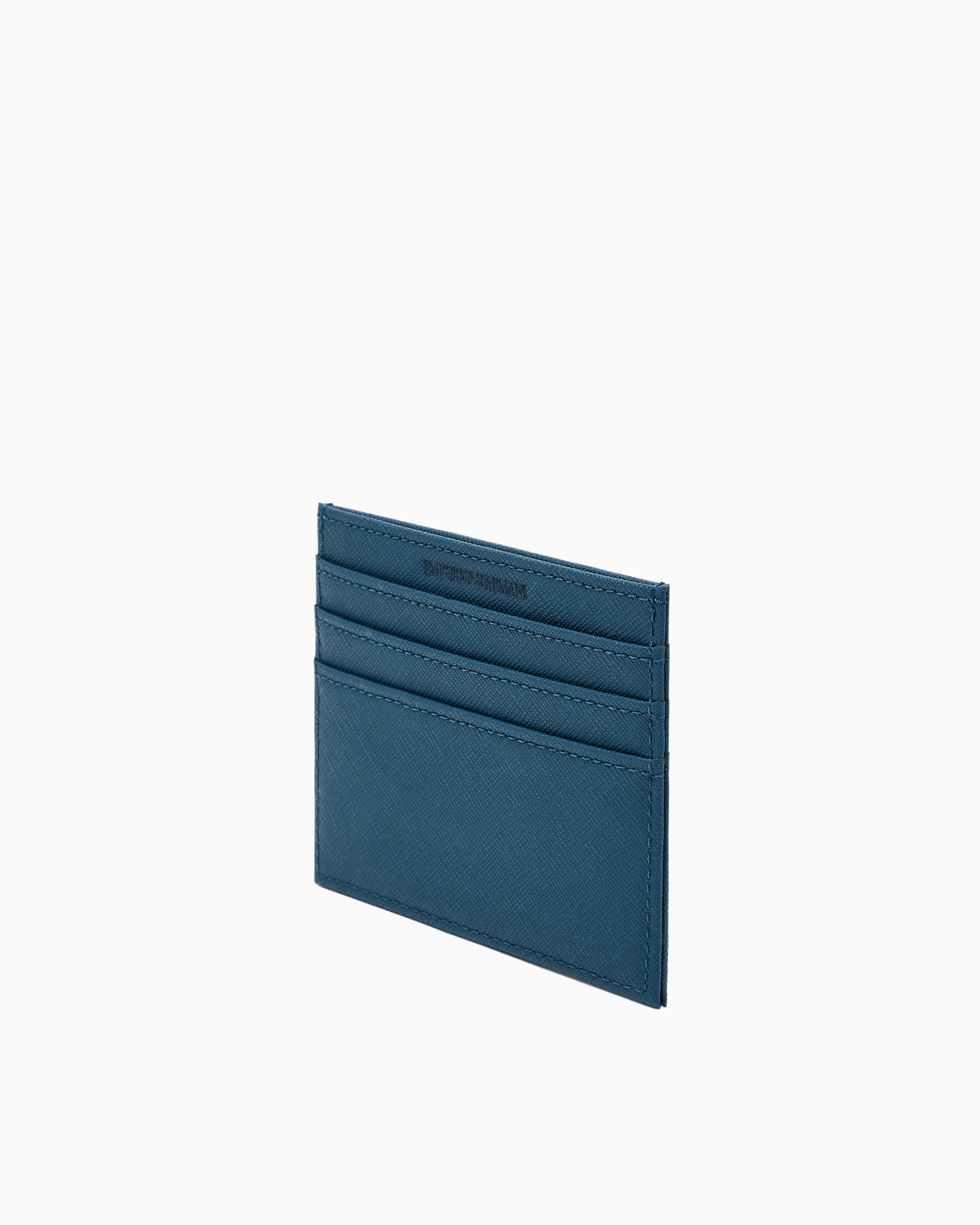 Emporio Armani ASV regenerated Saffiano card holder