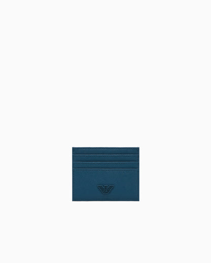 Emporio Armani ASV regenerated Saffiano card holder