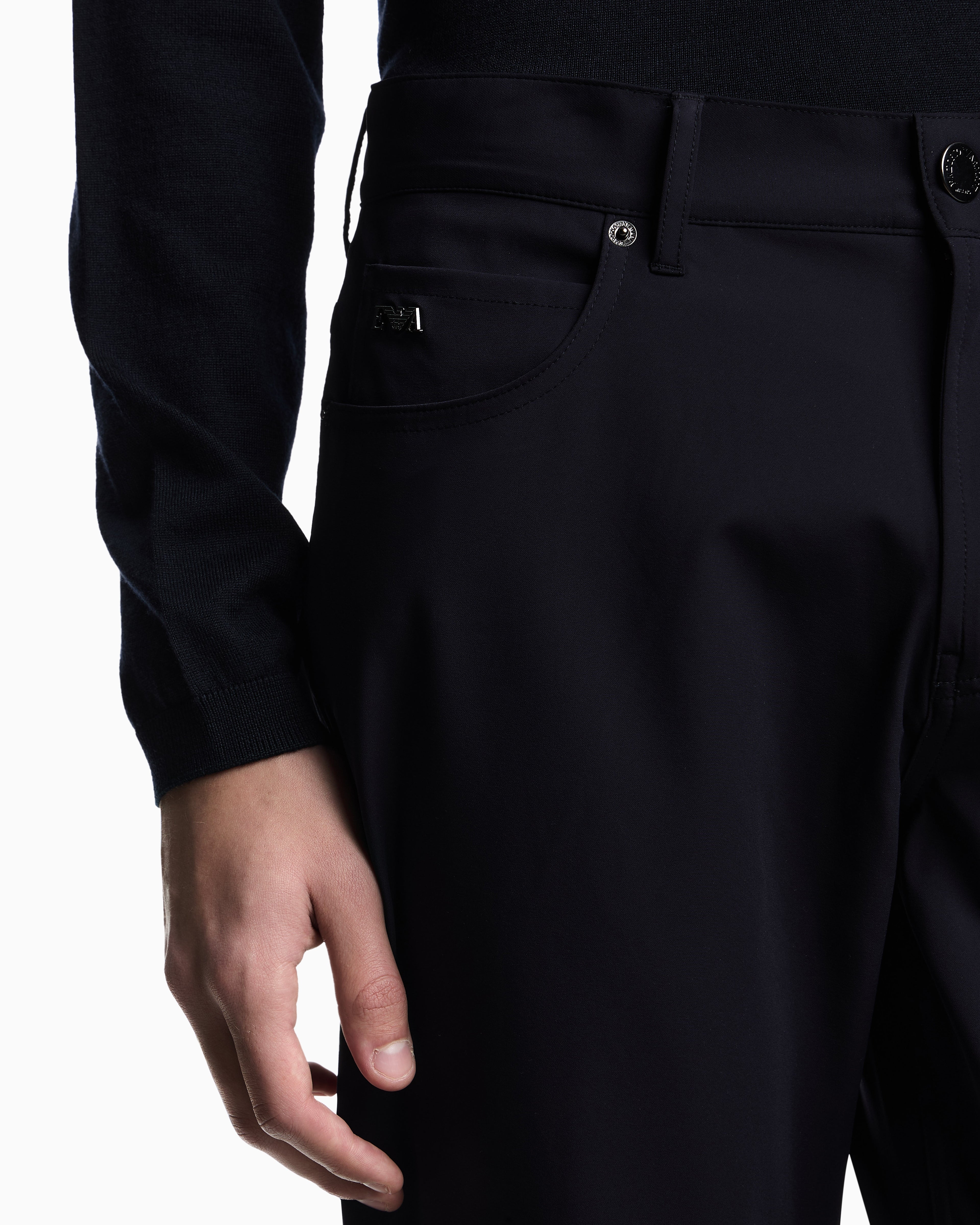 Emporio Armani US Exclusive five-pocket trousers