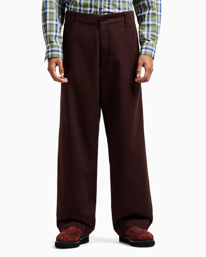 Emporio Armani New York Capsule Collection drill trousers