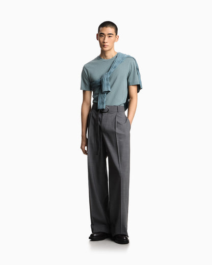 Emporio Armani US Exclusive jacquard jersey T-shirt
