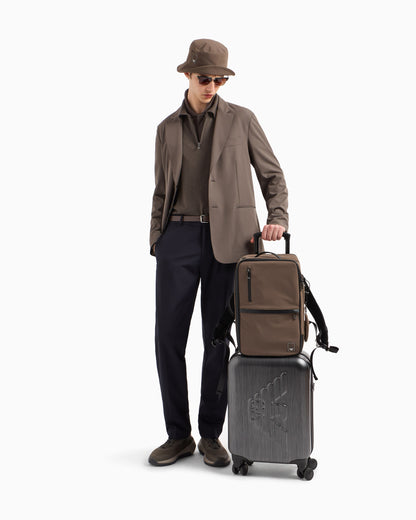 Emporio Armani Travel Essentials stretch nylon trousers
