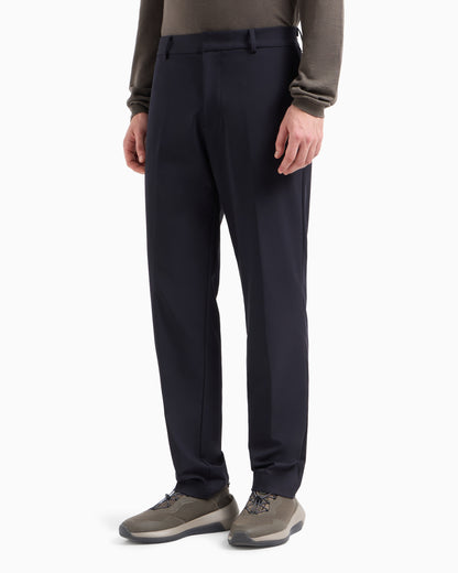 Emporio Armani Travel Essentials stretch nylon trousers