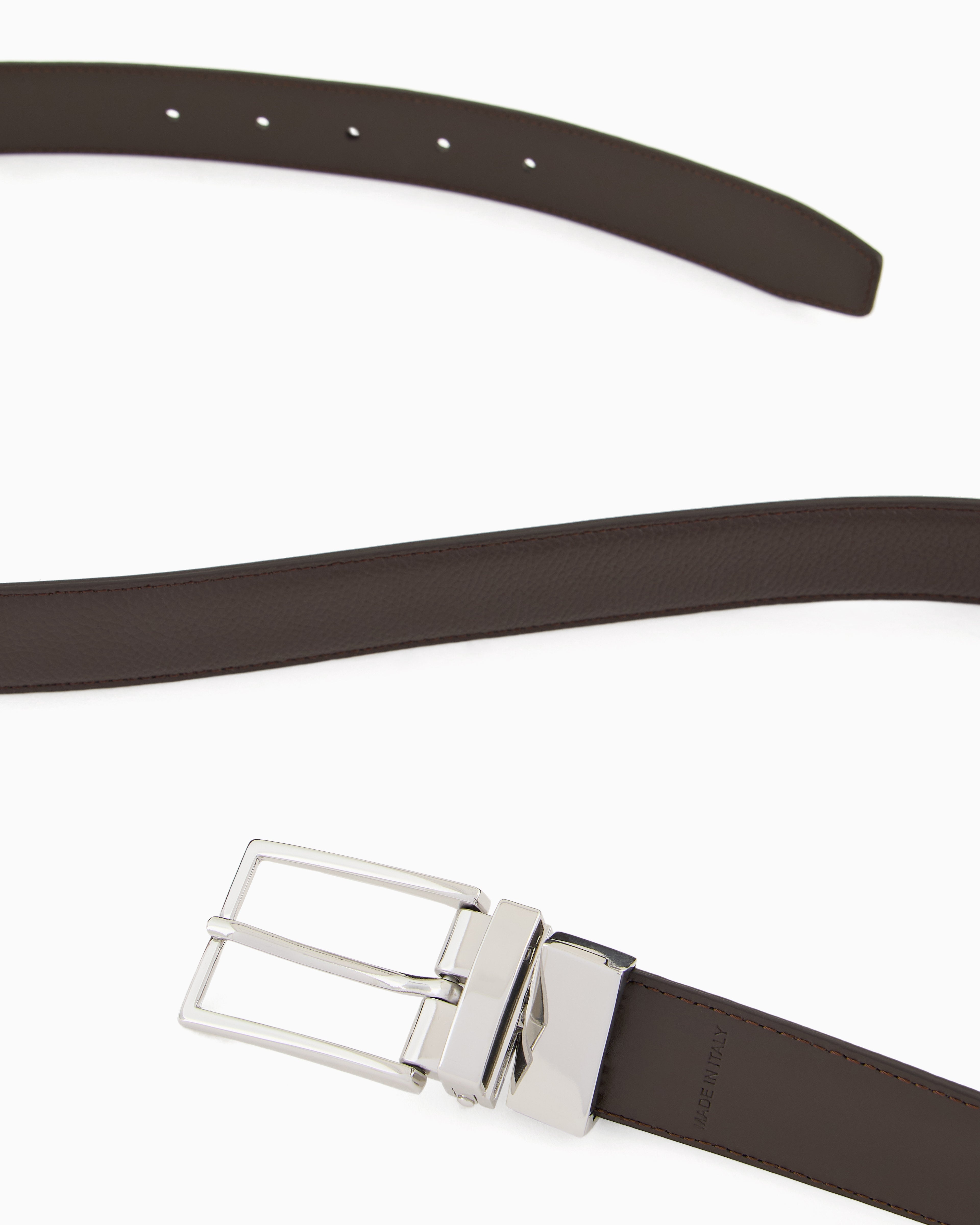 Emporio Armani Reversible leather belt