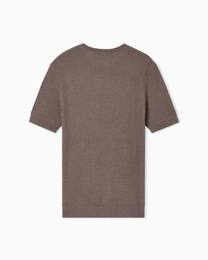 Emporio Armani US Exclusive plain-knit wool jumper