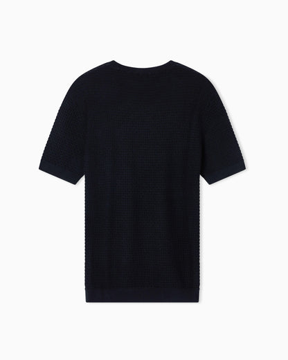 Emporio Armani US Exclusive plain-knit wool jumper