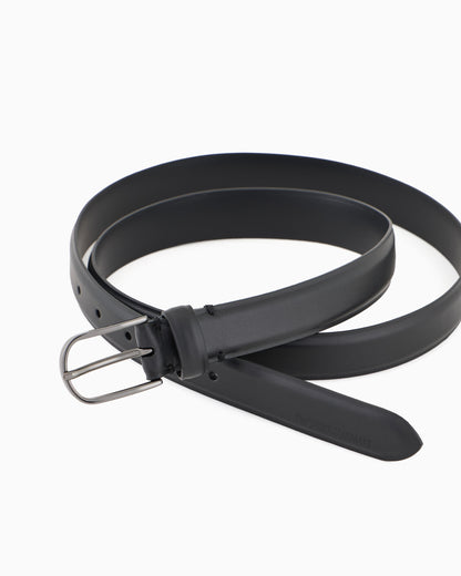 Emporio Armani Pebbled leather belt